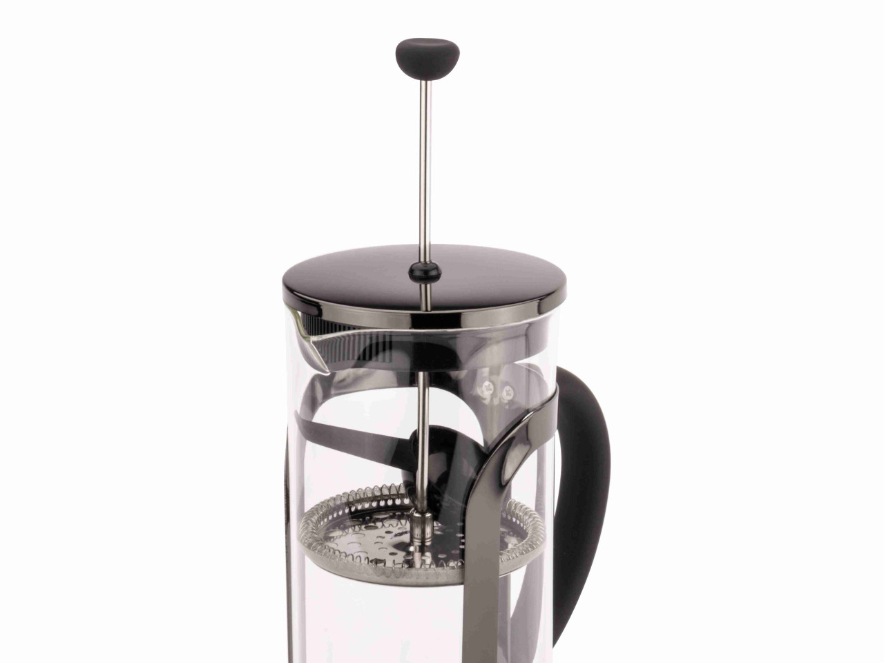 French Press Shiny Black 1,0L