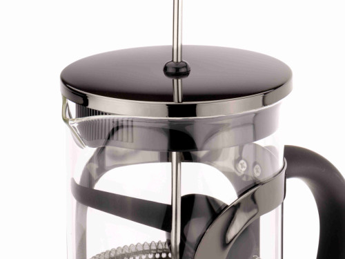 French Press Shiny Black 1,0L