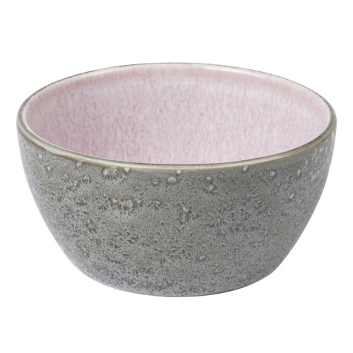 Kameninová servírovací miska 12 cm Grey/Light Pink