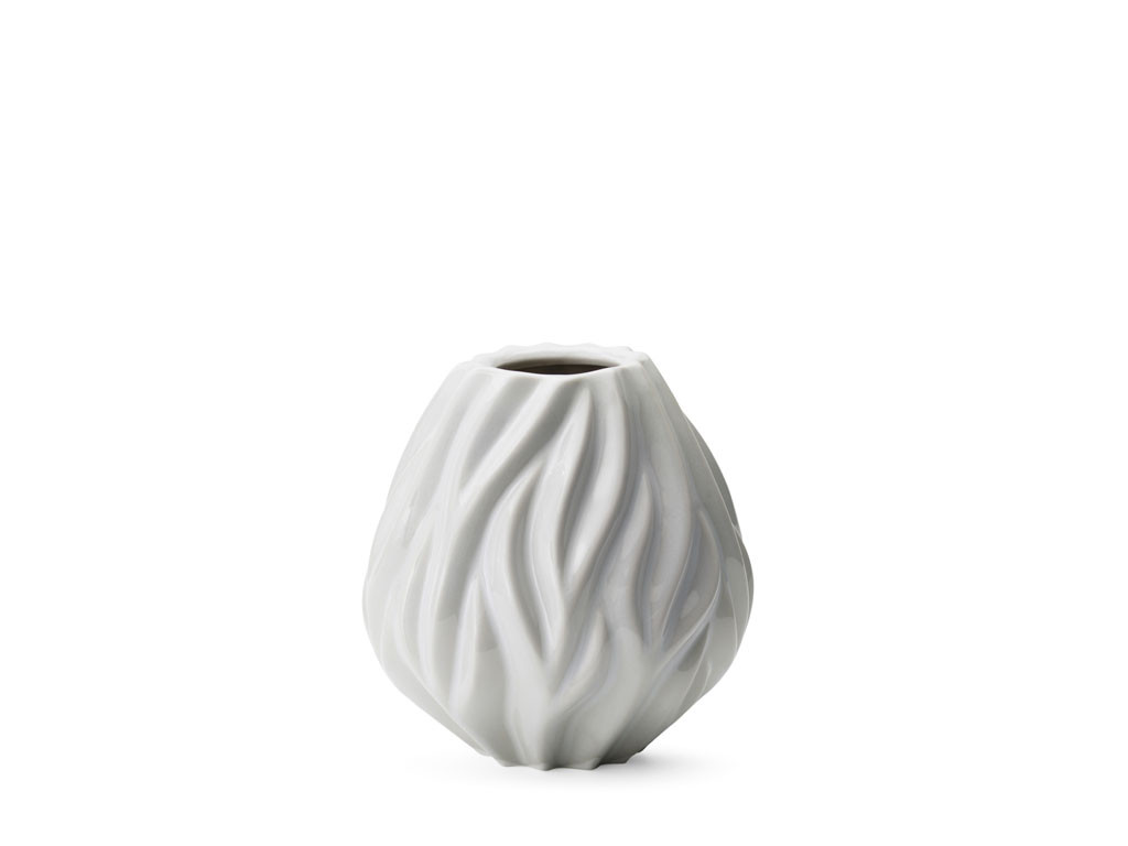 Porcelánová váza FLAME White 15 cm