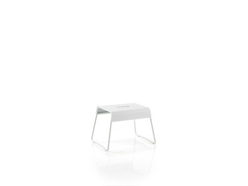 Kovová stolička A-Stool White 27,5 cm (nosnost 110 kg)