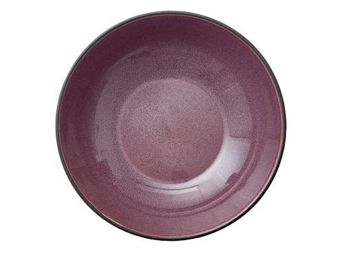 Kameninová mísa na těstoviny 20 cm Black/Lilac