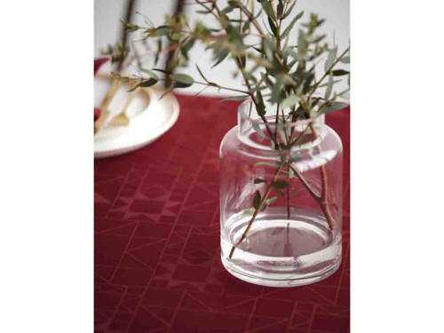 Kuchyňský ubrus 140x220 Star Damask Red