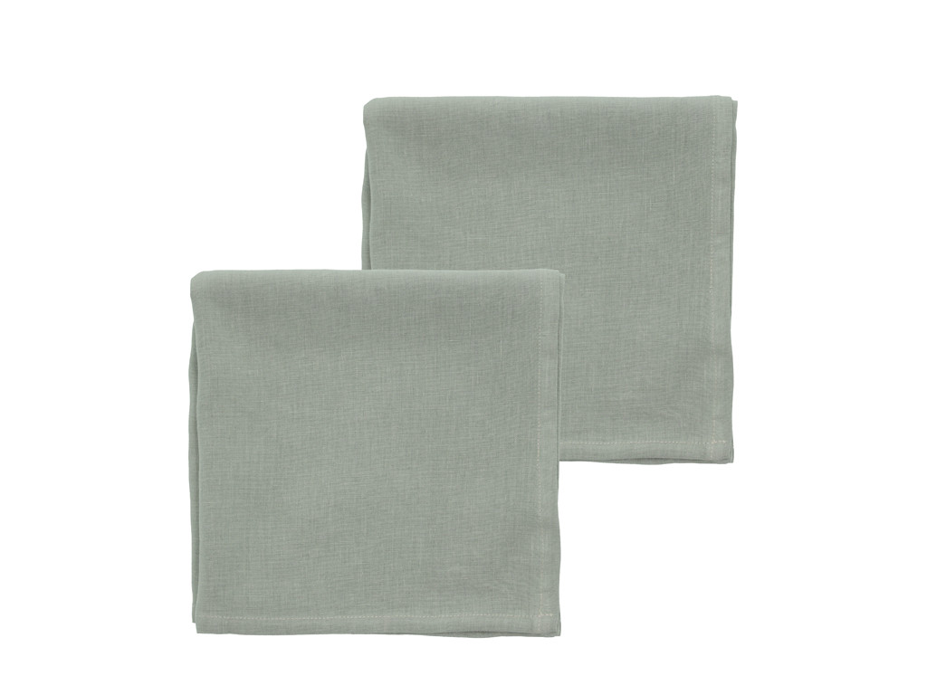 Ubrousek Pure Linen Sage (2 ks)