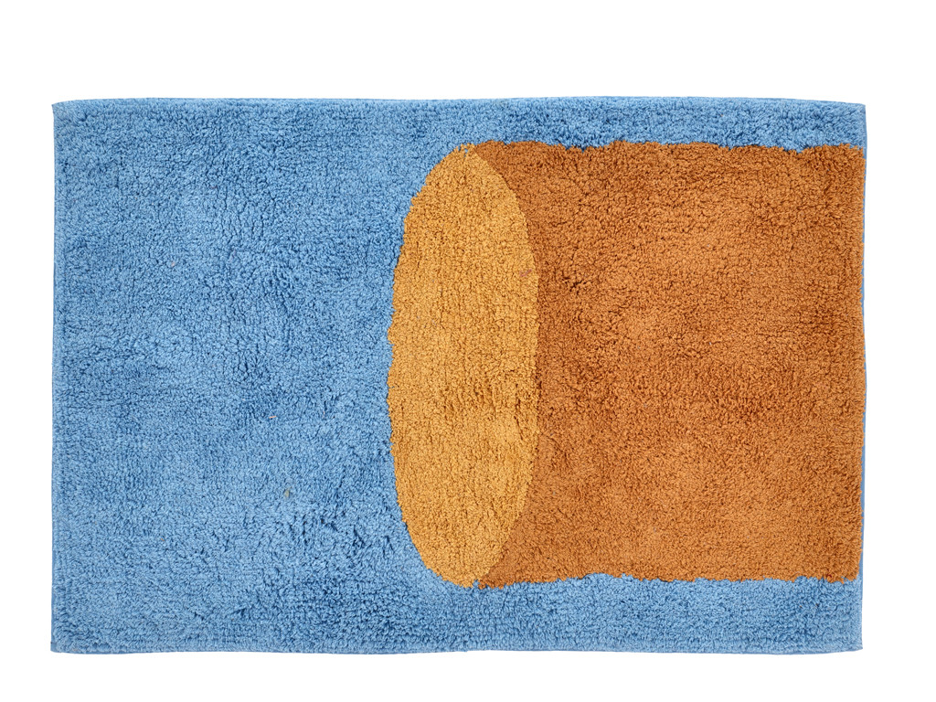 Všívaný kobereček Styles 60 x 90 cm Blue/Brown