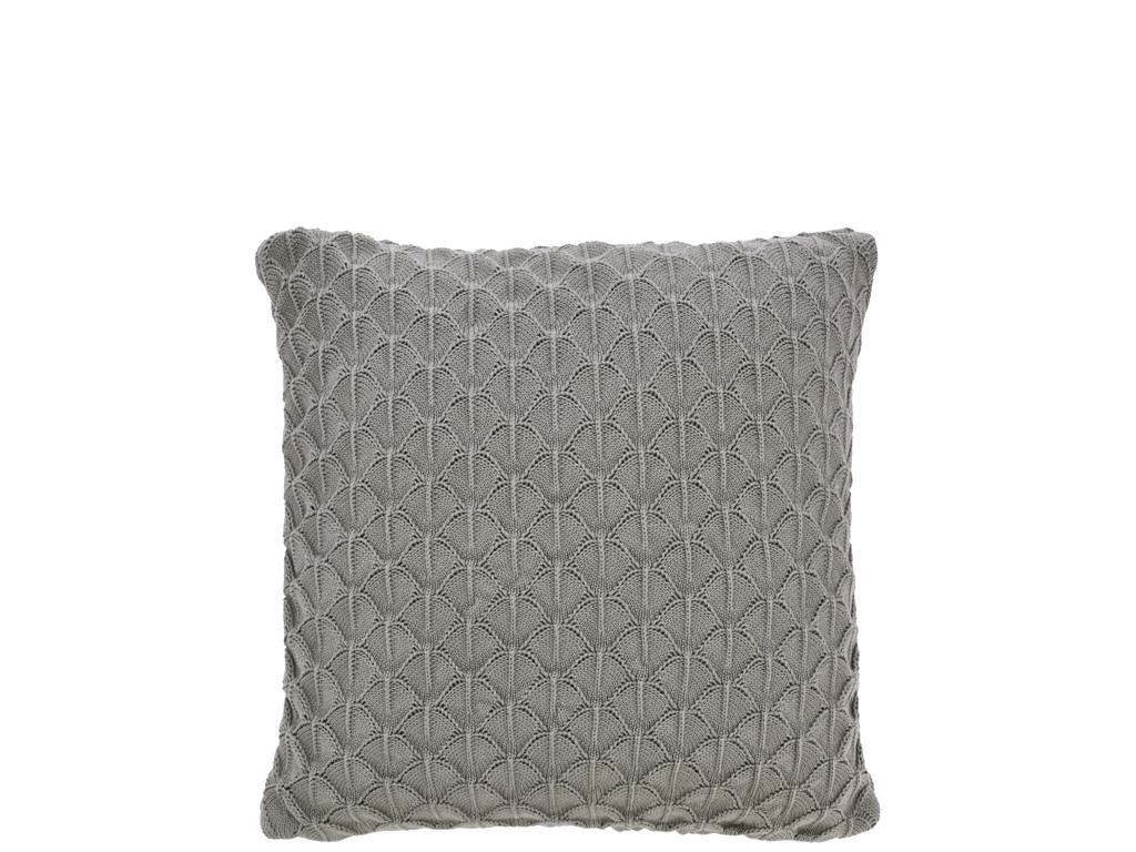 Povlak na polštář 45x45 Scallop Grey