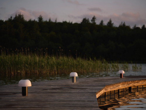 LED stolní lampa Harvest Moon Terracotta