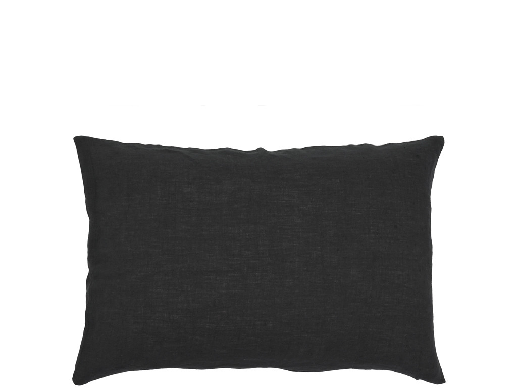 Povlak na polštář 40x60 Linen Black