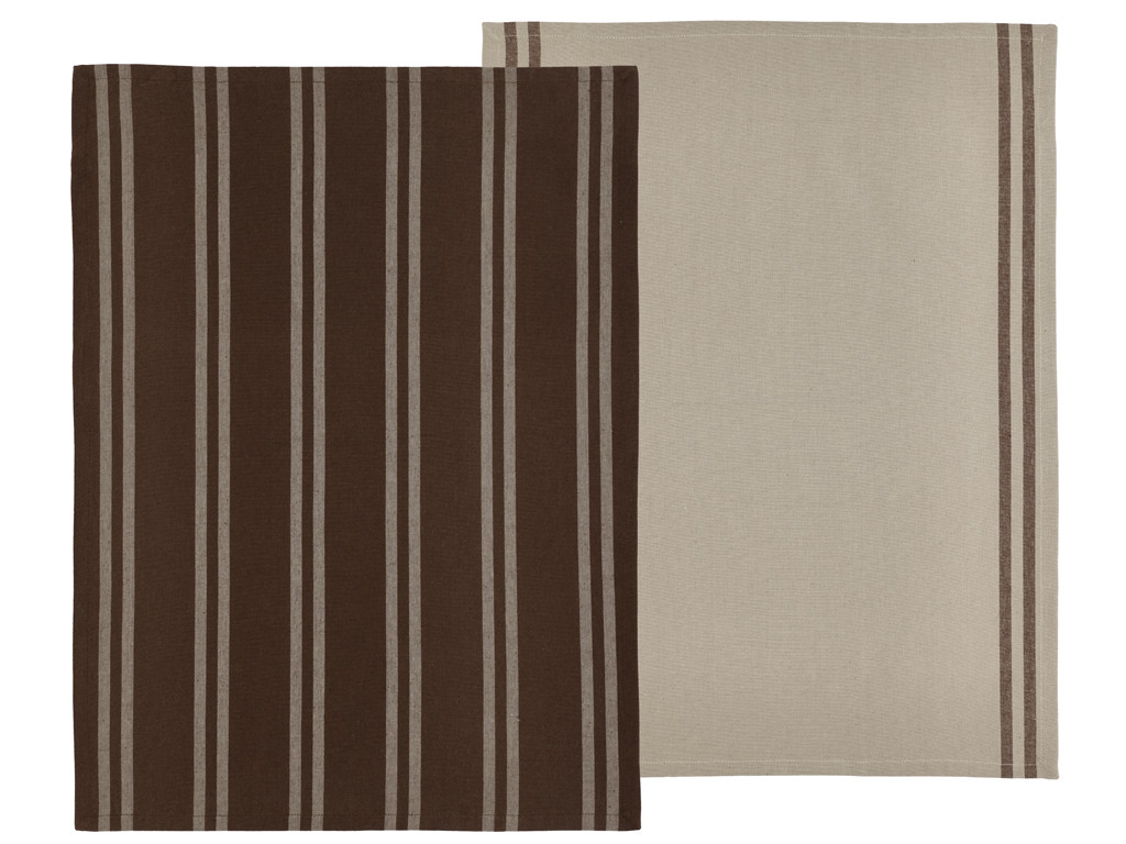 Kuchyňská utěrka 50x70 Soft Coffee Brown (2ks)