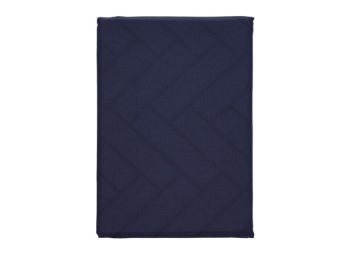 Kuchyňský ubrus ⌀180 Tiles Damask Indigo