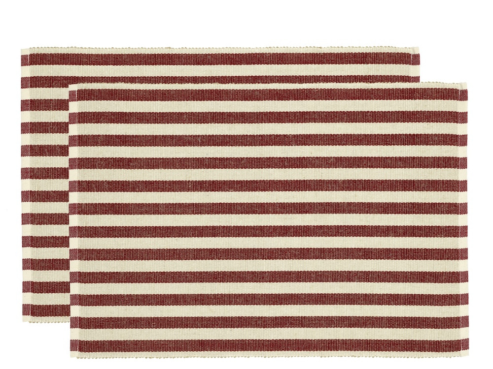 Prostírání 33x48 2ks Statement Stripe Red