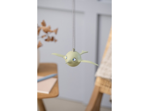 Visící figurka Soft Birdie S Olive